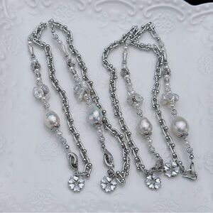 X292 Handmade Freshwater Baroque Pearl Extender